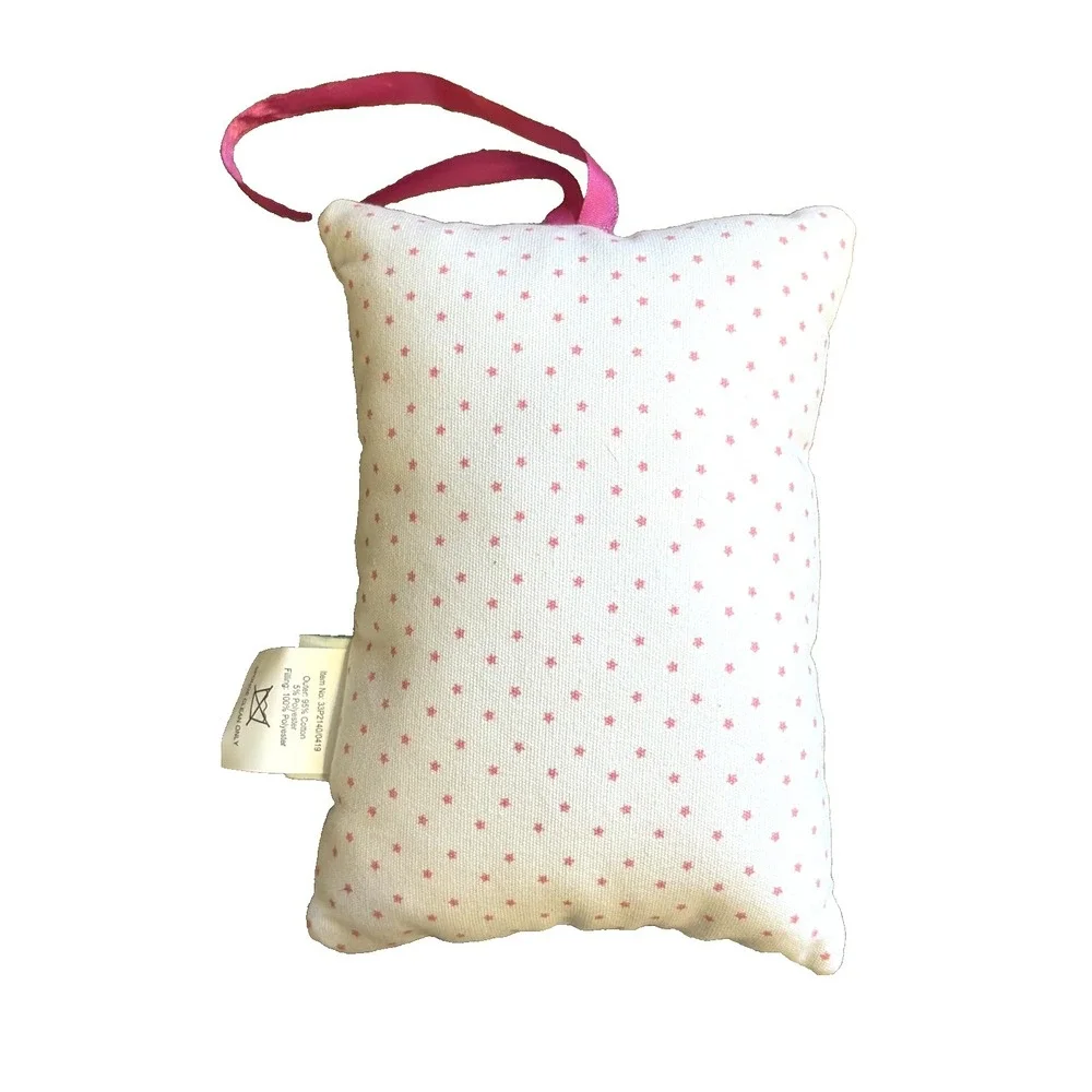 Tooth‎ & Rock Polka Dot Unicorn Heart Plush Tooth Fairy Pillow Door Hanger